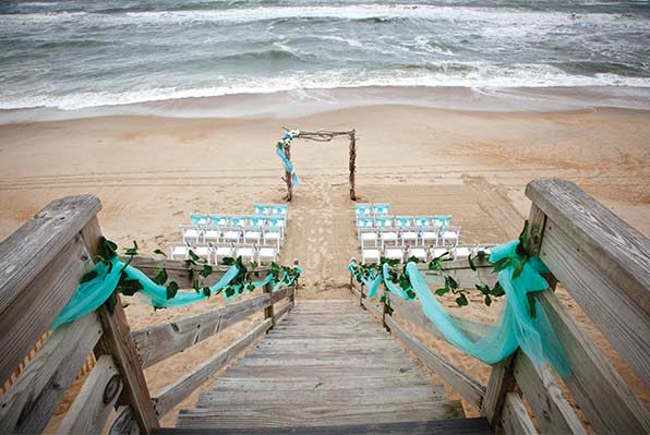 outer banks beach weddings